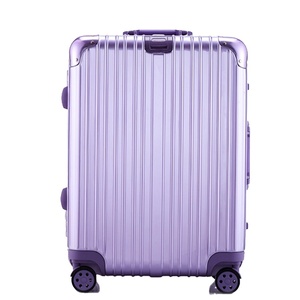Valise en aluminium de haute qualité, étanche et antichoc, avec roulettes et trolley télescopique - Product Image 1