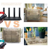 Caja Faraday para Router WiFi y Medidor Inteligente con Protección EMF, Tamaños de 13.8 y 15.7 Pulgadas