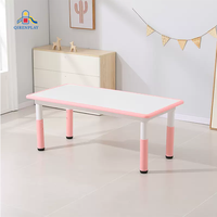 Chaise d'étude en plastique de luxe Offre Spéciale pour maternelle Table d'étude réglable pour enfants