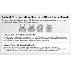 Taktische Weste mit Magazintasche, Molle-Angriffsweste, Schnellverschluss-Schutzweste, Plattenträger für Training und Einsätze - Product Image 6
