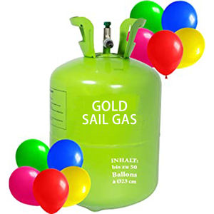 Bouteille <span class=keywords><strong>de</strong></span> <span class=keywords><strong>gaz</strong></span> hélium jetable en acier haute pression Goldsail EC-13 13,6 L - Product Image 1