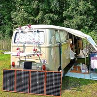 Panneau solaire pliable portable de haute qualité avec prise USB Solarcharger pour caravanes RV