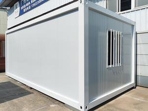 บ้านสำเร็จรูปแบบโมดูลาร์ทันสมัย 2 ห้องนอน ขนาด 40 ฟุต แบบถอดประกอบได้ ใช้เป็นร้านกาแฟ ผนังแบบแซนวิช - Product Image 2