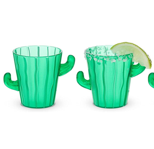 주문품 손-불어진 방열 붕규산 녹색 선인장 모양 유리제 찻잔 - Product Image 6
