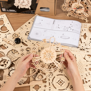 CPC certifié Robotime bricolage mécanique hibou horloge modèle Kits 3d en bois <span class=keywords><strong>Puzzle</strong></span> USA livraison directe - Product Image 4
