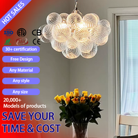 DUOMEIJU Fournisseur Professionnel – Suspension LED sur Mesure en Cristal Doré à Hauteur Réglable pour Escalier et Projets Résidentiels