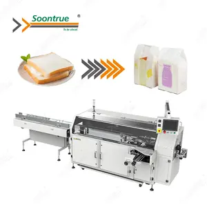 Automatic Horizontal Type Premade Bag Sliced Toast Bread Pouch Packing Machine