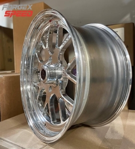 Ruedas Forjadas de Alto Rendimiento ForgeX Nuevas y Pulimentadas S77 de 3 Piezas, 17-20 Pulgadas, 5x112/5x120 para Charger, <span class=keywords><strong>Challenger</strong></span> y Más - Product Image 2