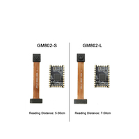 Módulo Lector de Códigos de Barras OEM GM802-S, UART USB, Distancia de Lectura de 5-30 cm, Motor Lector de Códigos QR 1D/2D GM802-L para Android Arduino