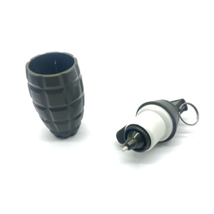 Novedad Mini granadas de mano forma retráctil promoción bolígrafo de plástico - Product Image 4