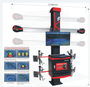 HL-3DE(V3D-CL) tự động nâng <span class=keywords><strong>3D</strong></span> bốn bánh liên kết máy cho xe hội thảo sửa chữa xe công cụ hệ thống - Product Image 1