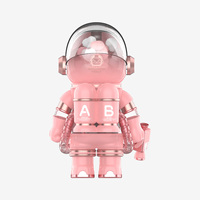 POPMART MEGA SPACE MOLLY 400% SMITTEN LOVE Figurines d'action en PVC et métal, peluches, décoration personnalisée pour la maison, boîtes mystères, objets de collection