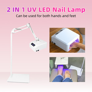 Lampe à LED UV professionnelle haute puissance pour pédicure, rechargeable, avec support réglable et lampe à gel pour nail art – Prix usine - Product Image 5