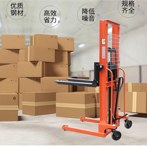 Apilador Manual Hidráulico de 1, 2 y 3 Toneladas, Vehículo de Manipulación y Elevación para Almacén, Ahorro de Mano de Obra en Carga y Descarga - Product Image 4