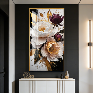 Décoration Florale pour la Maison, Design 3D, Vente en Gros, Design Élégant et Haut de Gamme, Convient pour les Hôtels, Salons, Décoration en Porcelaine et Cristal - Product Image 6