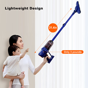 Handheld Vacuum Cleaner 31.4in Lightweight 3 Pounds Cordless For Home Cleaning - Product Image 1