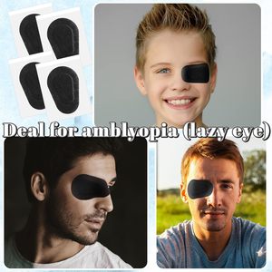 แผ่นปิดตาแบบมีกาว 80 ชิ้น, แผ่นปิดตาสำหรับผู้ใหญ่ แผ่นปิดตาแบบใช้แล้วทิ้ง ปราศจากน้ำยาง ผ้าพันแผลแบบมีกาวสำหรับเด็กทารกและเด็ก - Product Image 6