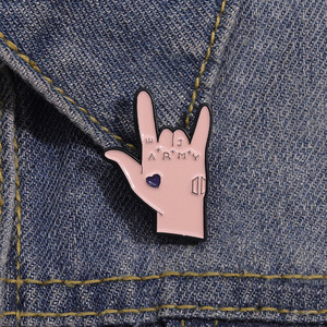 Koreanische Kpop Custom Metall Brosche Band Lead Singer Tattoo Revers Abzeichen Emaille Pin mit Digitaldruck Großhandel - Product Image 5