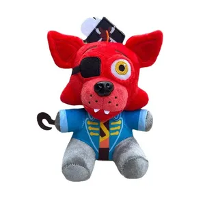 AL Midnight Bear <span class=keywords><strong>Freddy</strong></span>'s Peluche <span class=keywords><strong>de</strong></span> Fredy's Bonnie Doll Dibujos animados Fnaf Nightmare <span class=keywords><strong>Freddy</strong></span> Bear Foxy Juguetes - Product Image 1