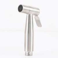 Vente en gros salle de bain moderne brossé 304 acier inoxydable, douche musulmane à main Shattaf Bidet pulvérisateur toilette Spray