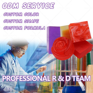 Jabón de pétalos de lavanda de lujo con logotipo de marca personalizado, barra de 100 g, paquete a granel para cadenas de supermercados - Product Image 5