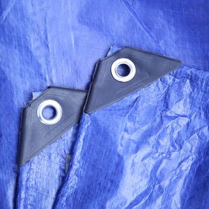 Personnalisé Double Anti-UV PE Blanc Bleu De Bâche Renforcée - Product Image 2