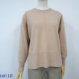 Pull décontracté pour femme col rond 100% pull en laine cachemire sensation douce et confortable - Product Image 6