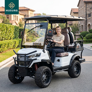 Voiturette de golf électrique certifiée CE/DOT, très populaire, nouveau véhicule de transport personnel à énergie renouvelable, finition aluminium, roues professionnelles - Product Image 1