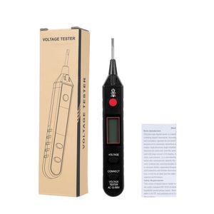 Temassız voltmetre aralık AC 12 ~ 300V nötr ve canlı hat test cihazı elektrik test cihazı ile bir açıklama Alar - Product Image 5