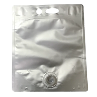 Sac d'emballage alimentaire portable avec bec verseur pour boissons, vin, jus, eau et liquides, disponible en 1L, 2L, 3L, 5L, 10L, 20L, 22L, 25L, 50L, 200L