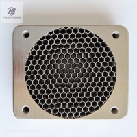 Diffuseur décoratif en acier inoxydable en nid d'abeille pour conduit de ventilation