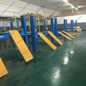 Elevador de Alineación de Ruedas, Elevador de Autos de 4 Postes, Capacidad de 4 Toneladas, Elevador Hidráulico para Vehículos, para Garaje Doméstico, Almacenamiento y Servicio Automotriz Comercial - Product Image 4