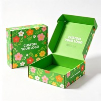 Boîte d'expédition rose personnalisée, impression couleur intérieure et extérieure, pour cosmétiques et soins de la peau, avec logo personnalisé, boîte en carton ondulé type avion