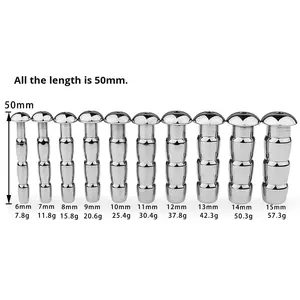 Bdsm Metalen Roestvrijstalen Urethrale Dilatator Paard Oogbuis Staaf Plug Seksspeeltjes Masturbators Alternatief - Product Image 3