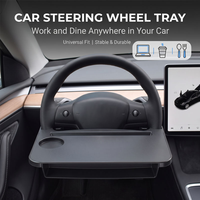 Nouveau Plateau de Volant de Voiture Multifonctionnel Universel 2-en-1 Portable 2026 pour Vente en Gros