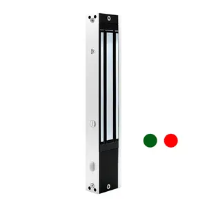 New Arrival Big Led Indication 280KG 600LBS Magnetic Lock With Signal Feedback For Access Control System Door Lock