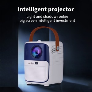 <span class=keywords><strong>Projecteur</strong></span> intelligent portable Umiio Theater 2024 A010 1080P LCD <span class=keywords><strong>LED</strong></span> 1200 <span class=keywords><strong>Lumens</strong></span> HIFI Stéréo Android OS pour usage professionnel, éducatif et extérieur - Product Image 2
