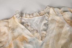 Holya nuova moda Chiffon Casual floreale <span class=keywords><strong>giovane</strong></span> donna Oversize Maxi lungo abito intero - Product Image 3