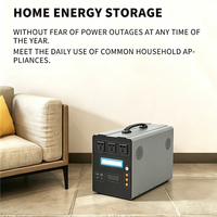 Générateur solaire à charge rapide 300W 268.8Wh, station d'alimentation portable au lithium pour le camping