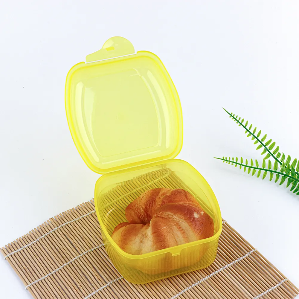 家庭用環境にやさしいカスタマイズ食品容器学校の子供プラスチック製の子供用パン箱セットランチボックス