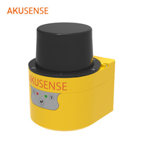 Sensor Óptico LiDAR Láser 2D Sense AS-21C, Escáner con Distancia de Detección de 20m, Uso en Exteriores, Medición, Posicionamiento, Navegación, Detección de Obstáculos