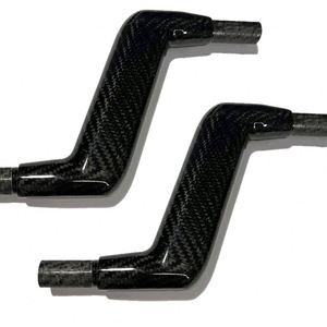 SHENYU Mango de Fibra de Carbono 3K - Agarre Ligero de Alta Resistencia con Textura Tejida para Equipos Industriales/Precisión - Product Image 2