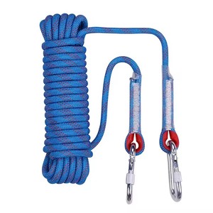 Corde de sécurité marine de haute qualité, anneau en D multicolores, pour l'escalade, le travail en hauteur, l'entretien, le sauvetage d'urgence, la traction - Product Image 1