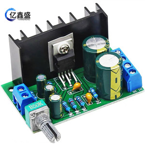 YIXINSHENG - Placa Amplificadora de un Solo Canal de Alta Fidelidad, 30 W, DC12 V, Módulo Amplificador de Potencia de Audio, Amplificador Profesional - Product Image 1