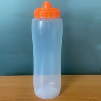 Bouteille d'eau pour vélo 1000 ml, bouteille d'eau de sport en plastique pour le cyclisme