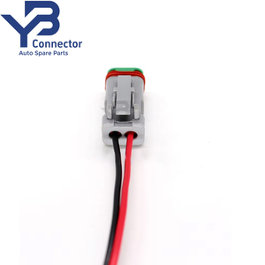 YB-Stecker BC7205P Deutsch DT-Stecker Serie 2-polige Pig tails für LED-Arbeits scheinwerfer - Product Image 3
