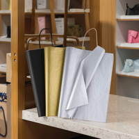 Papier d'emballage coloré écologique en gros, 100 % pâte vierge, personnalisable pour l'impression de logos, emballage cadeau et vêtements
