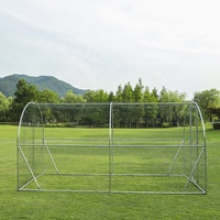 Grand poulailler Walk in Chicken Run Coop Wire Mesh Cage pour poulets de chair et volailles