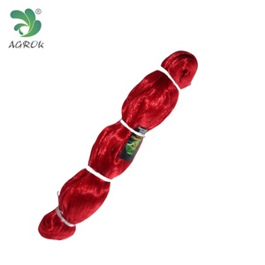Red de pesca de monofilamento de nailon rojo de fábrica para red de enmalle roja de pesca - Product Image 4