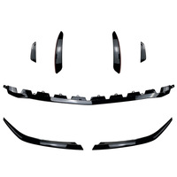 Modification du déflecteur avant pour Mercedes Classe A W177 A180 A200 A220 A35 Noir Piano